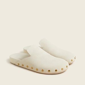 Pacific studded clogs in suede